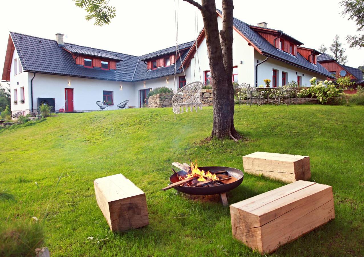 Penzion Ateliér 673 Dolní Bečva Exteriér fotografie