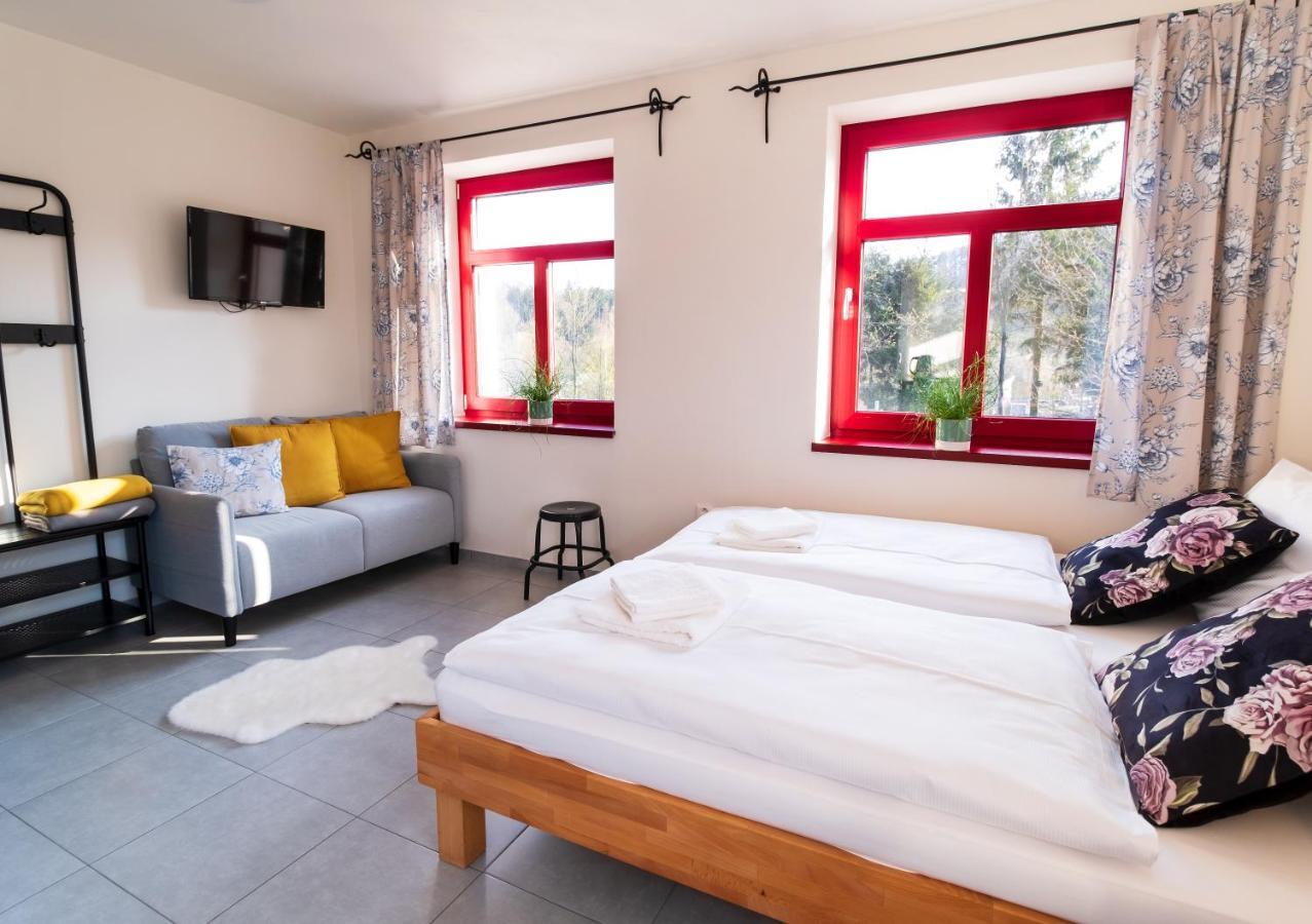 Penzion Ateliér 673 Dolní Bečva Exteriér fotografie