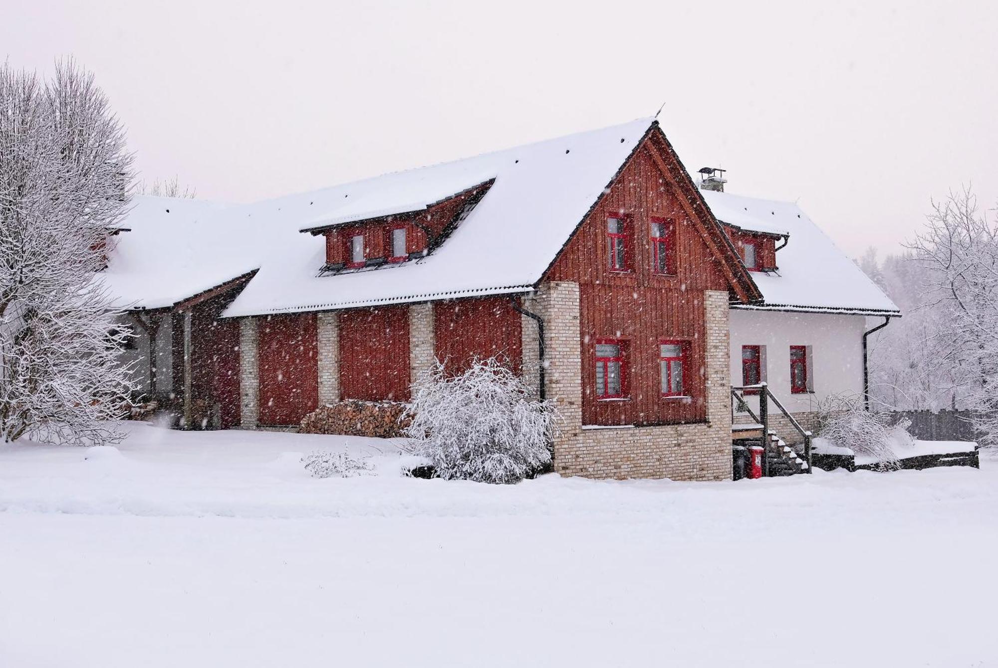 Penzion Ateliér 673 Dolní Bečva Exteriér fotografie